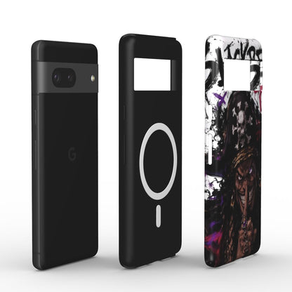 One Piece Silencer Series™  Google Pixel Elite Armor Magnetic Tough Case - BlackBeard