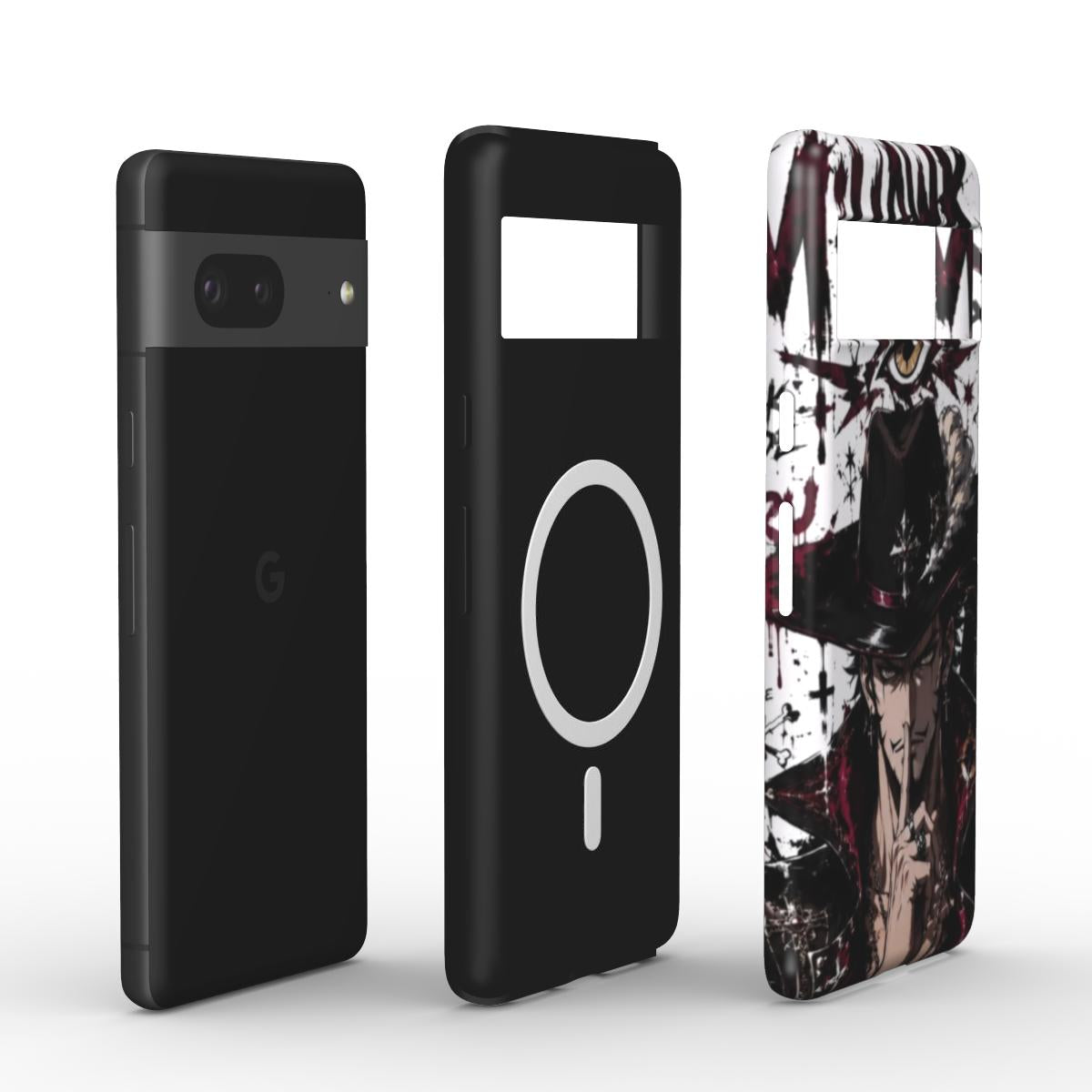 One Piece Silencer Series™  Google Pixel Elite Armor Magnetic Tough Case - Mihawk