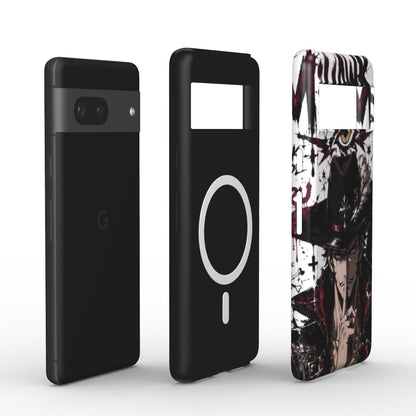 One Piece Silencer Series™  Google Pixel Elite Armor Magnetic Tough Case - Mihawk